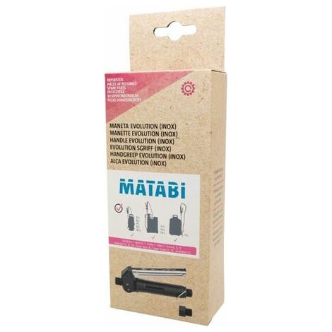 Asa del rociador de acero inoxidable MATABI (1/3)