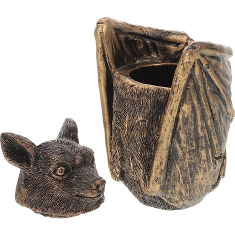 Gothic Bat Resin Jewelry Box for Storing Jewelry and Small Items, Halloween Decoration for Home and Halloween Parties (1/5)