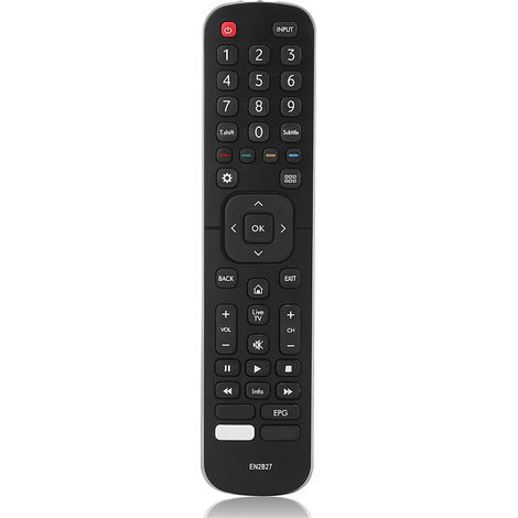 Télécommande universelle de remplacement pour téléviseurs Hisense 40K321UW, 58K700UWD, 65K720UWG, 32N4, 65N6 (1/5)