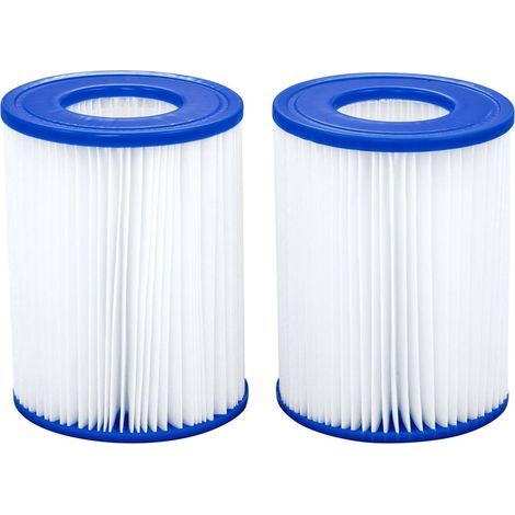 Lot de 2 cartouches Bestway 58094 Type II - Filtre de piscine (1/4)