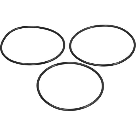 Joint de rechange 3 pièces en caoutchouc nitrile, anneaux d'étanchéité pour cartouche filtrante purificateur d'eau, 148x140x4mm, joints toriques résistants (1/5)