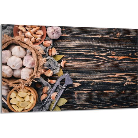 Glasschutzplatte für den Herd 80x52 Food (1/5)