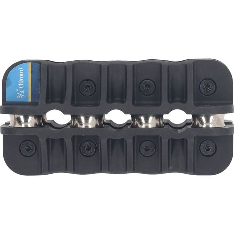 Redresseur manuel de tuyaux en cuivre 19mm 3/4in pour conduites de carburant, outil de redressage pour lignes de transmission (1/5)