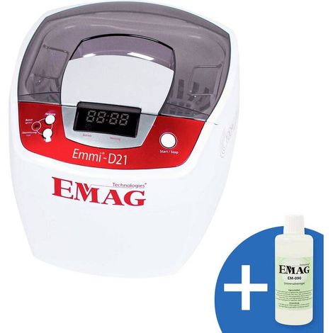 [GEBRAUCHT] B-Ware Emag Ultraschallreiniger Heizung 2l Edelstahlwanne schonende Reinigung Schmuck (1/2)