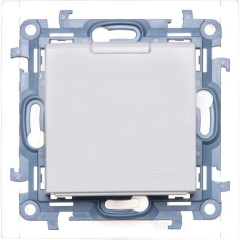 Simon 10 Enchufe individual Schuko con junta blanca 16A 250V IP44 CGSZ1B.01/11