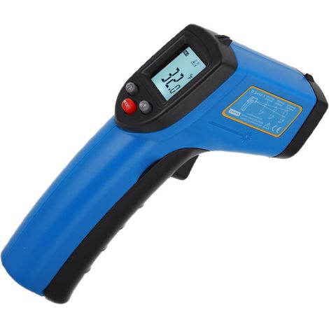 GM321 Infrarot-Thermometer, LCD-Digitalanzeige, hochpräzise, berührungsloses industrielles Temperaturmessgerät (1/5)