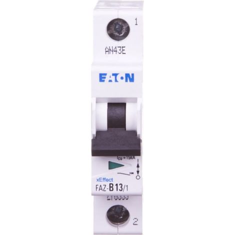 Interruttore magnetotermico 1P B 13A 15kA AC FAZ B13/1 278533