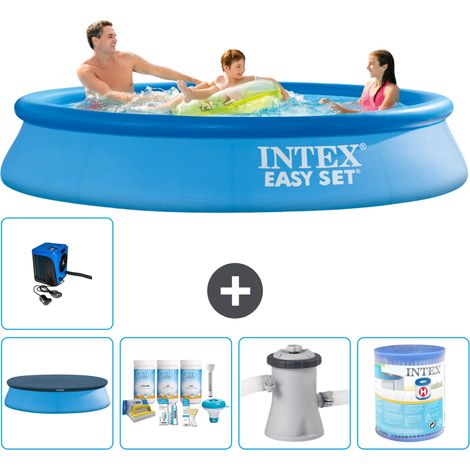 Intex Piscina Easy Set Rotonda - 305x61 cm - 7-pezzi S30464 (1/5)