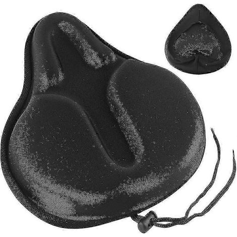 Housse de selle de vélo rembourrée en gel, grande taille, compatible hommes et femmes - D (1/5)