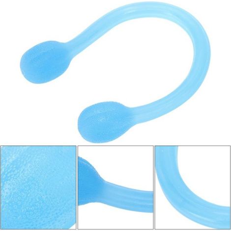 Tirez sur la corde Corde de Traction de Yoga à Haute élasticité, 2 Pièces, Bande de Résistance en Silicone Bleue sport yoga (1/4)
