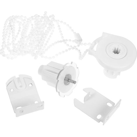 Kit de réparation pour Stores enrouleurs Blanc 38mm en Pom, mécanisme léger avec chaînette à Billes pour Remplacement de Stores enrouleurs (1/5)
