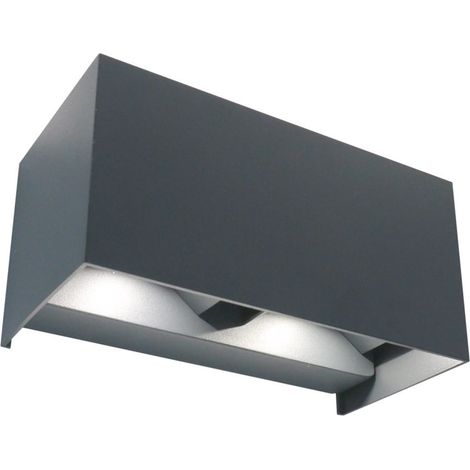 Applique led da parete mod. Marbella colore antracite