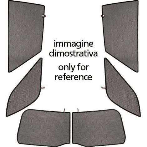 Kit tendine Privacy - 4 pz  - compatibile per  Chevrolet Aveo 3p (02/0505/08) -  Daewoo Kalos 3p (02/0505/08)
