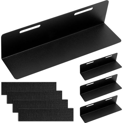 4 Pièces Fixation pour Coffre de Voiture en Acier Inoxydable  Coffre à Scratch,Bloque Bagage Antidérapant pour Tapis de Laine,Rangement Coffre de Voiture pour Berline, SUV,Camping Car (1/5)