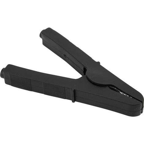 Isolierte Krokodilklemme J.60053 Mehrzweck-125-mm-Kupfer-Sicherheitsisolierungs-Netzteilprüfdraht, schwarz (1/5)