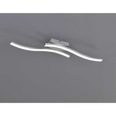 Plafoniera moderna ROUTE LED 5W 3000K argento 56cm (1/6)