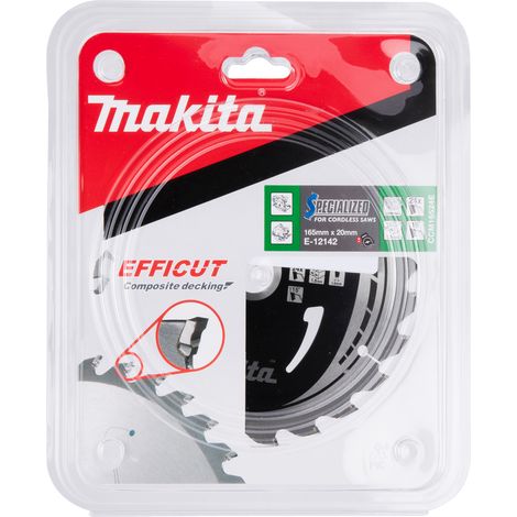 Scie circulaire Makita E-12142 TCT 165x1 5x20 mm T24 15°