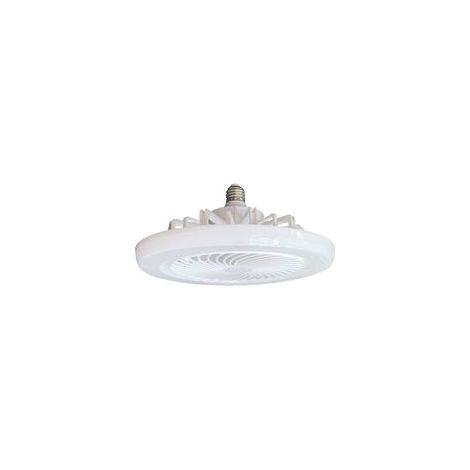 Ventilateurs de Plafond avec Lumières et Télécommande, Ventilateur Encastré, Moderne Sans Pales à Profil Bas pour Chambre Coucher (1/4)