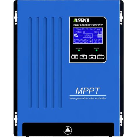 Contrôleur de Charge Solaire, Technologie MPPT, Fonctionnalités de Protection de la Batterie, ANJ-48V-100A (1/2)