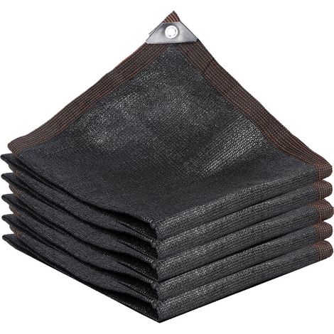 Filiyano-Toile d'ombrage à 8 piquets, renforcée à 80 %, épaisse et résistante, filet coupe-vent avec œillets pour serre, idéale pour la couverture des (1/3)