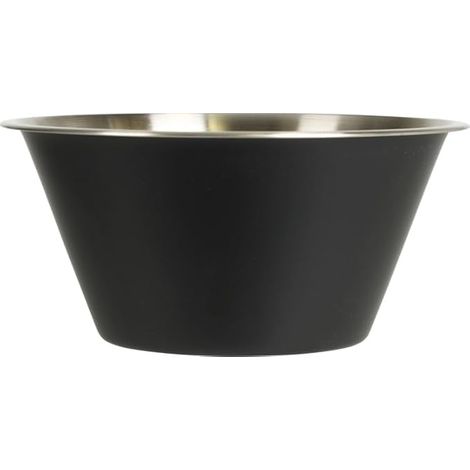Bol en acier inoxydable 22 cm, saladier métallique 1,95 L, récipient de cuisine robuste, lot de 1 pièce