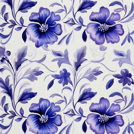 Tela decorativa para exteriores Oxford - Flores - DX3037 (1/5)