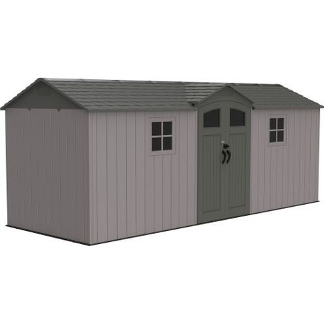 Lifetime 19 ft x 7 ft (5.7 x 2.1 m) Side Entry Outdoor Shed