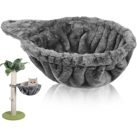 Hamac pour arbre à chat - 30 cm - Gris foncé - Pour arbre à chat (1/5)
