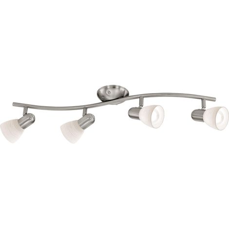 Plafonnier Dakar 1, luminaire de plafond à 4 flammes, spot de plafond (1/2)