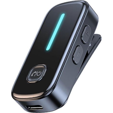Récepteur Bluetooth 5.3 2-en-1 avec écran LCD, adaptateur Bluetooth pour voiture (entrée auxiliaire), émetteur audio sans fil (1/5)