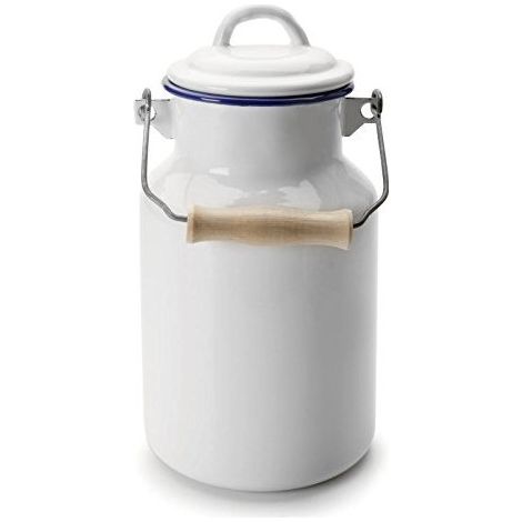Lechera ibili 2 litros acero esmaltado blanco
