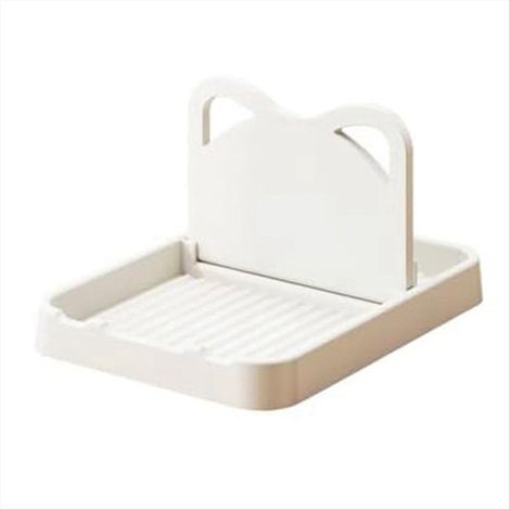 Cuillère Rest avec couvercle support cuillère support pour Cuisine plan de travail blanc (1/5)