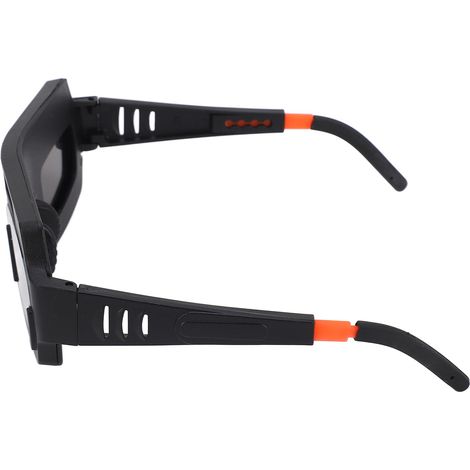 Lunettes de soudure auto-obscurcissantes solaires, masque de soudeur réglable pour chantier extérieur et travaux de construction (1/5)