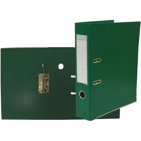 Bismark binder a-z in pvc de strapazierfähig - Kartenhalter am Rücken - Kartenhalter aus Metall am unteren Rand - Mechanismus de Hebel - Format fº