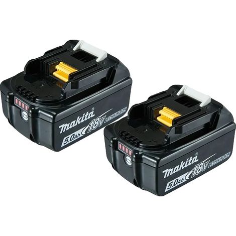 Batteria di ricambio, capacità 5000 mAh, con funzioni di sicurezza avanzate, YZ-2PCS 5000mAh (1/2)