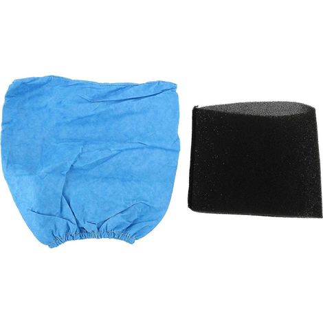 Sacs filtrants textiles en mousse pour aspirateurs MV1, WD1, WD2 et WD3 (4 pièces) (1/5)