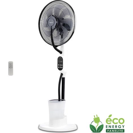 Fanelite - Brumisateur WU-FS09-DC - Moteur DC - Réservoir 2,8L - Hélice 8 pales 40 cm - Sur roulettes - Silencieux (1/2)