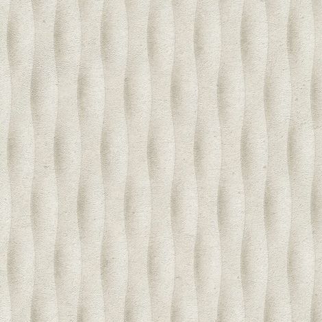 Vliestapete - Fashion for Walls 5 - Helltaupe Taupe Streifen Wellen GMK Erismann - 1052338 (1/5)