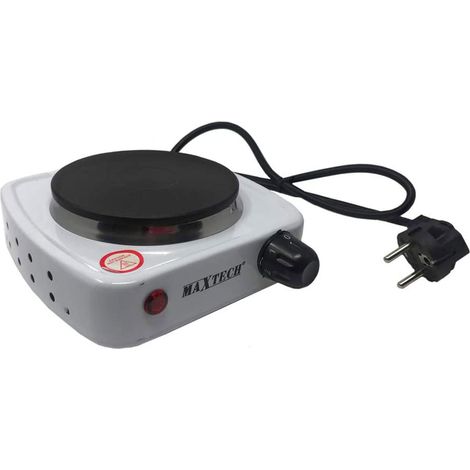 Fornello elettrico 500 watt con temperatura regolabile piastra elettrica con termostato 10 cm da viaggio campeggio vacanza