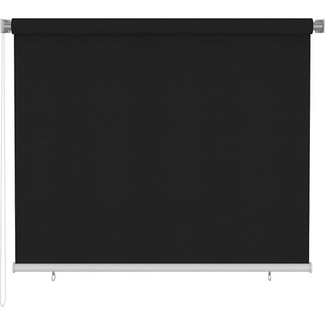 Tenda a rullo Tenda avvolgibile per Esterni 185(L)x140(A) cm Nera (1/3)