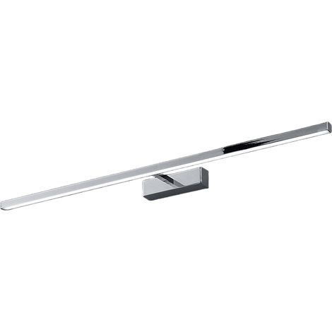 Applique Led 24W Série 8044 Chrome Poli L.102Cm Avec Diffuseur Orientable 300° Et Technologie Cct 3000K/4000K/6000K Pour Intérieur - Par Perenz (1/3)