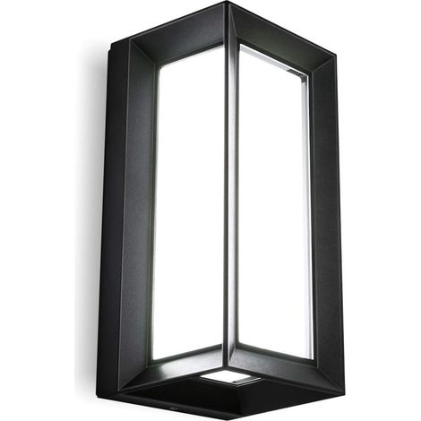 Applique murale LED extérieure moderne, éclairage indirect, étanche IP65, idéale pour porche, terrasse, jardin, allées, escaliers, blanc froid (1/5)