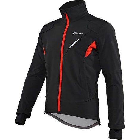 Veste de cyclisme coupe-vent taille XL - noire (1/3)