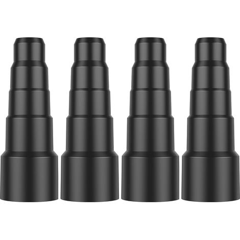 4-teiliges Staubsauger-Adapterset, 23/30/34/42/50 mm Universal-Staubsaugerdüse, Staubsaugerschlauch-Adapterset für Makita, Kärcher, Zubehör (1/5)
