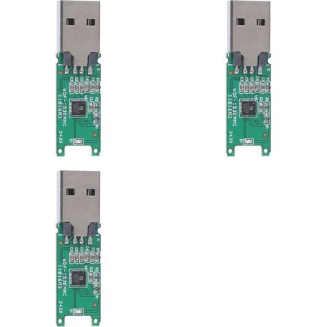 Kompatibel mit 3 USB 2.0-Adaptern, EMMC 153 169 EMCP PCB-Motherboard für USB-Flash-Laufwerk-Controller (Flash-Speicher nicht enthalten). (1/3)