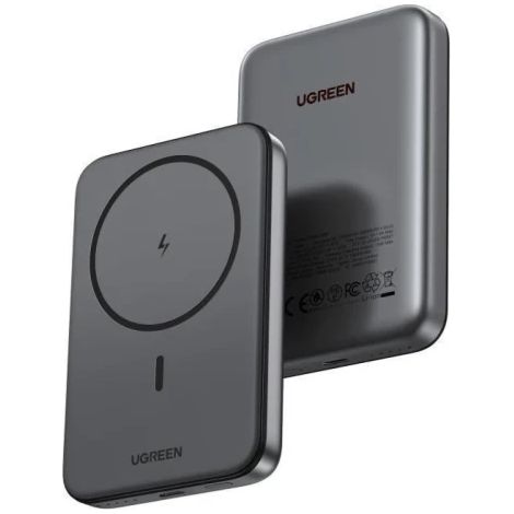 Powerbank Batería Externa Ugreen PB561 10000mAh magnético carga rápida 20W negro
