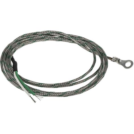 Thermocouple type K Ø 6mm, L 2m, +350°C max à Câble ( Prix pour 1 ) (1/2)