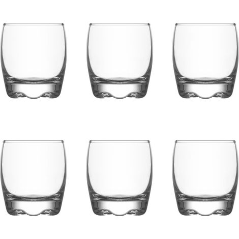 Lot de 6 verrines en verre 8cl, INVITATION (1/2)