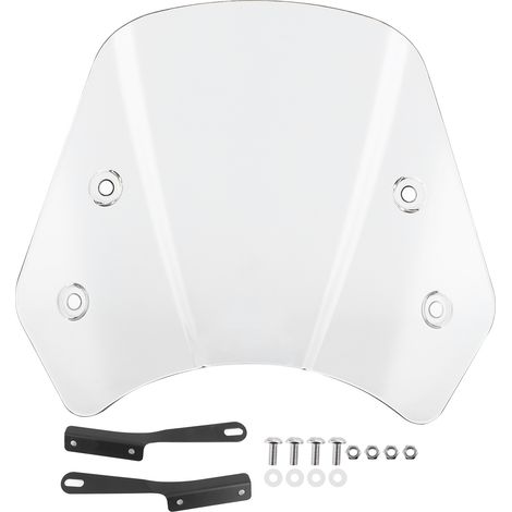 de vent universel pour pare brise de moto avec support de (1/5)