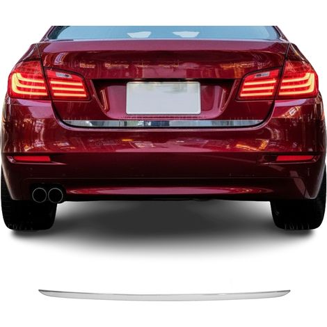 Garniture de hayon coffre pour BMW Série 5 F10 Berline 2010-2016 acier inoxy (1/5)
